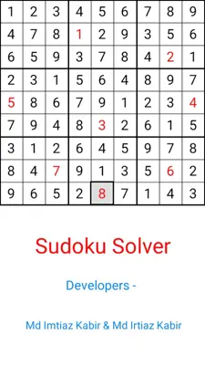 Sudoku Solver android App screenshot 0